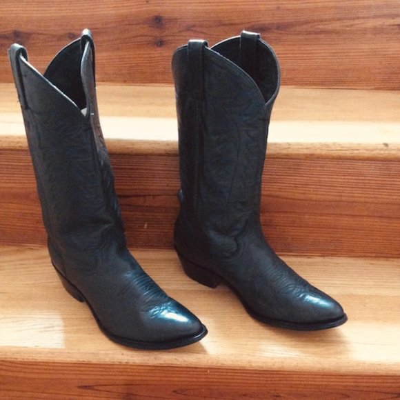 Diamond J Brand Mens Cowboy Boots - identical to Frye - Picture 1 of 1